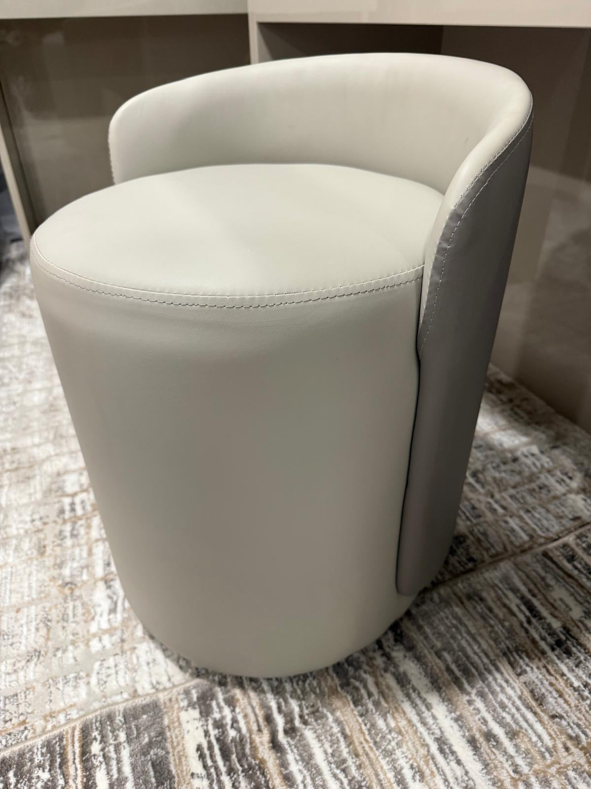 Glam Swivel Vanity Stool