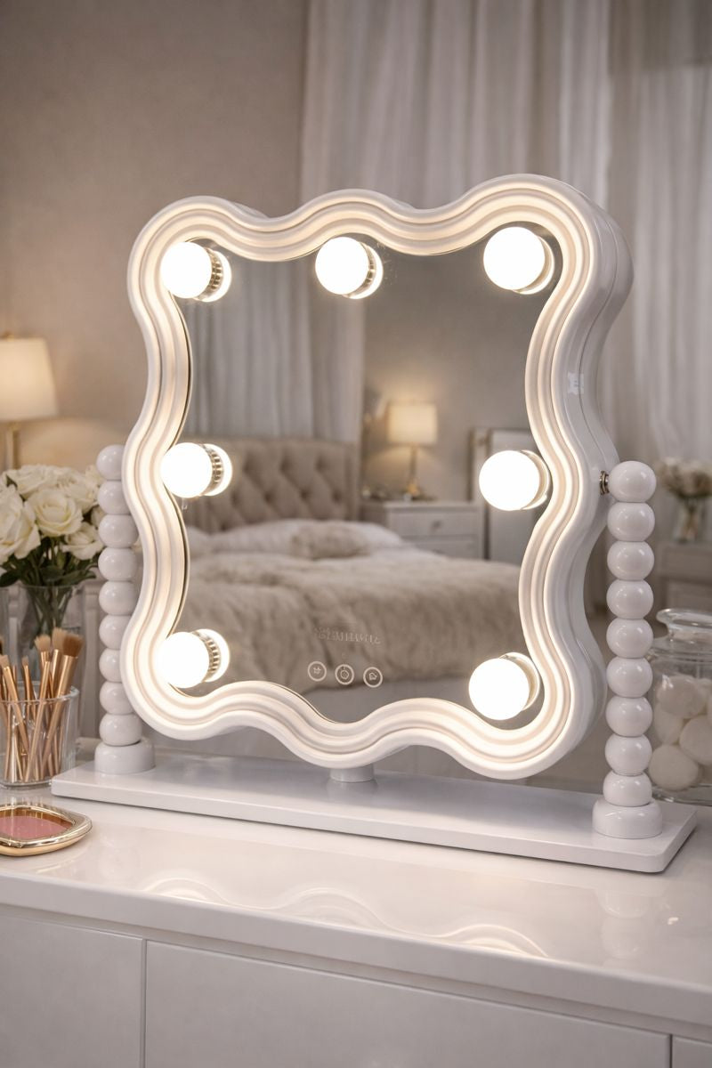 Glow Wave 7 Mirror
