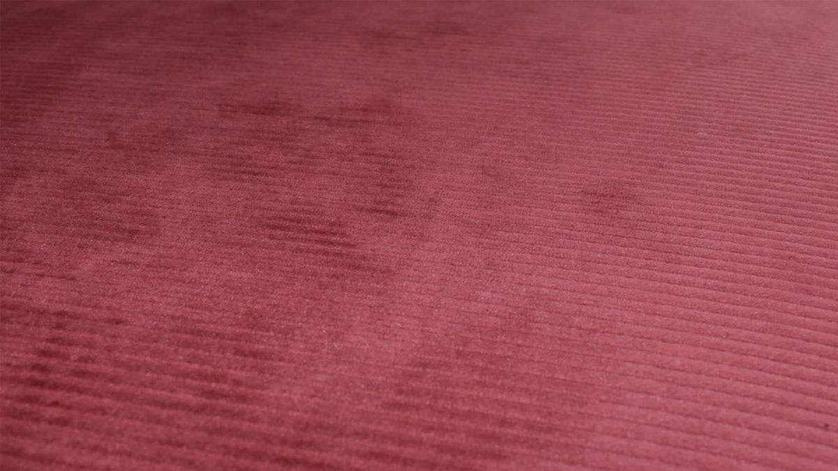 Pink Velvet Footstool