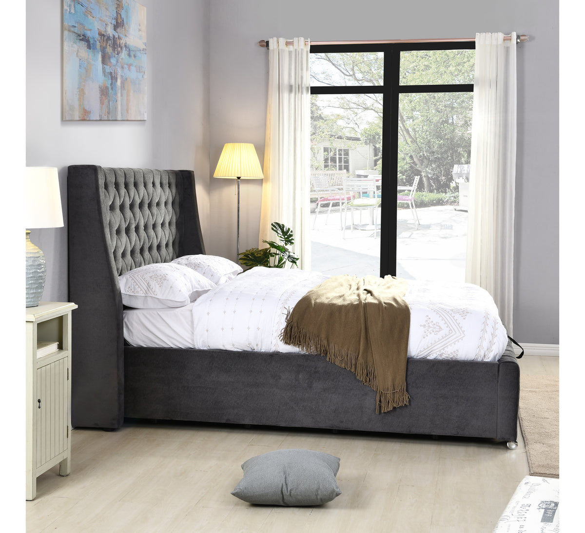 Jersey Velvet Bed