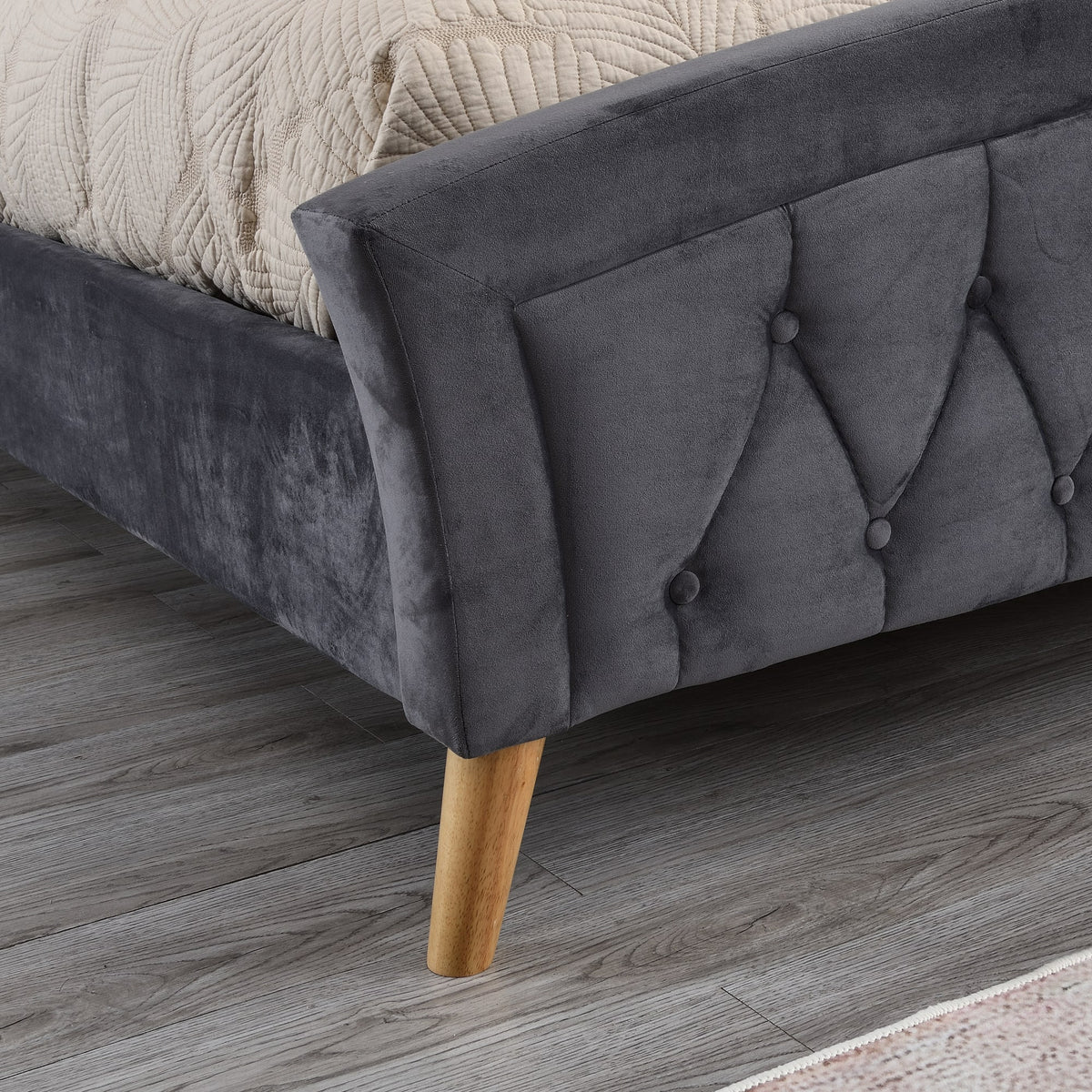 Kingston Velvet Bed