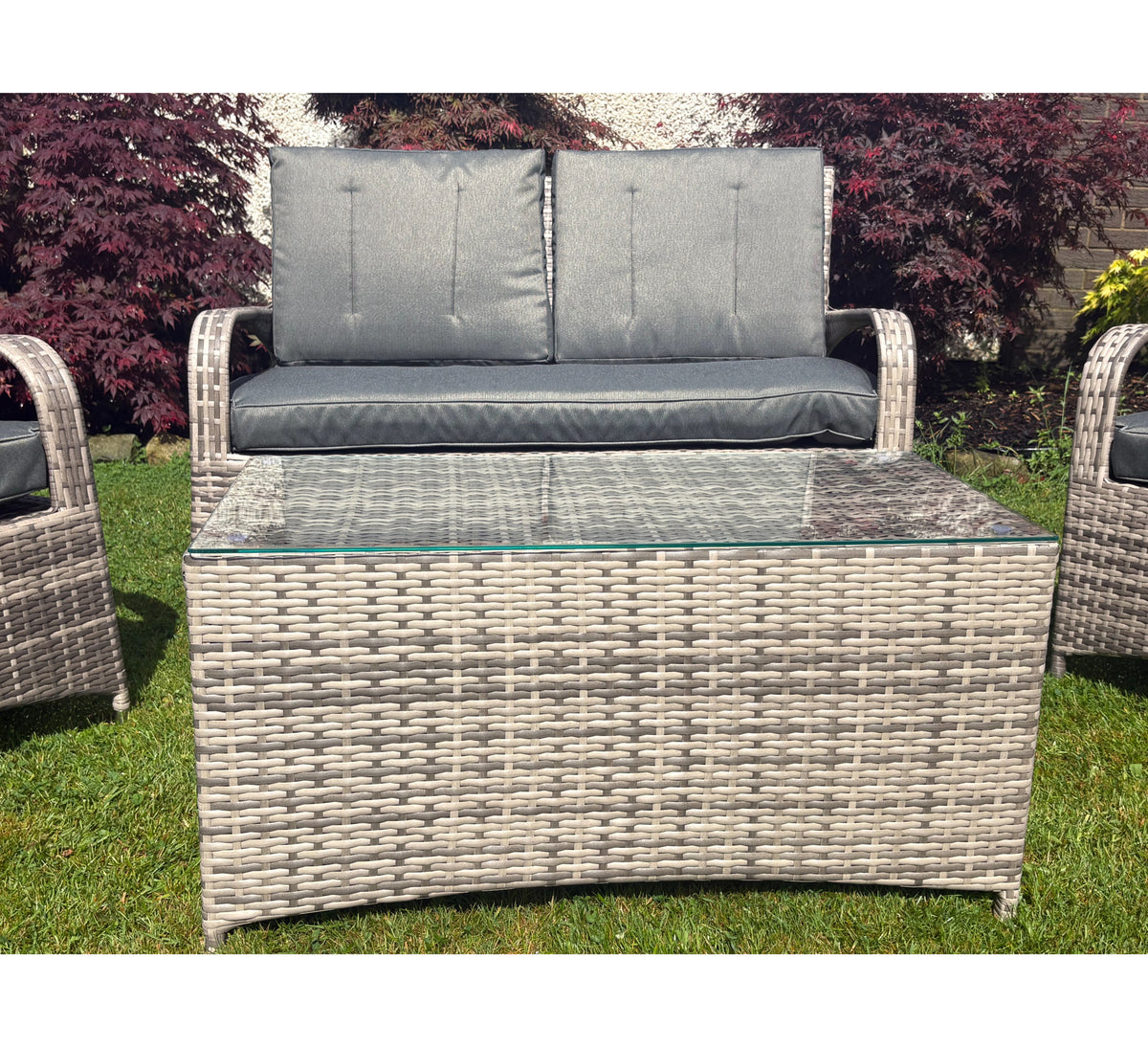 Barcelona Rattan Garden Sofa Set
