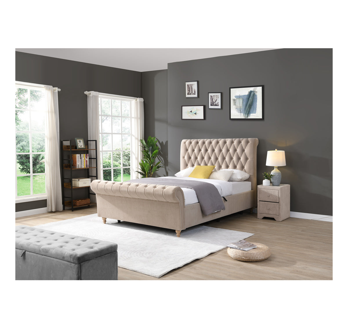 Kilkenny Side-Lift Storage Bed