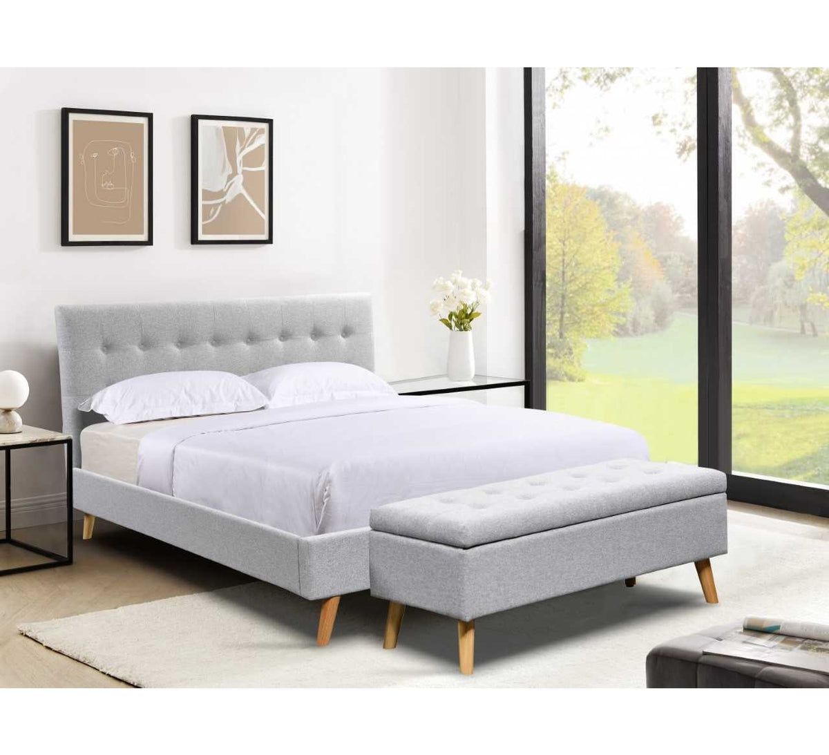 Roscommon Fabric Bed