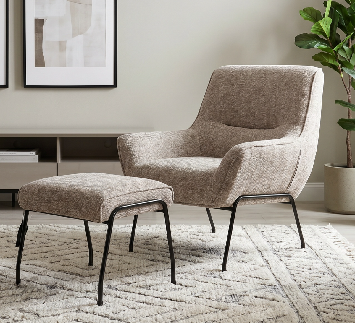 Lindo Chair & Footstool
