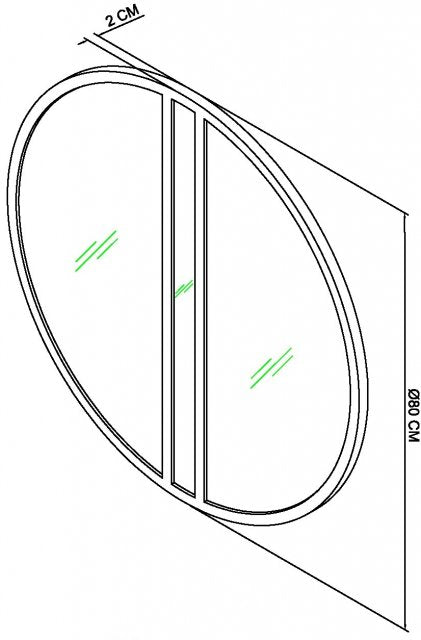 Marilyn Silver Grey Mirror