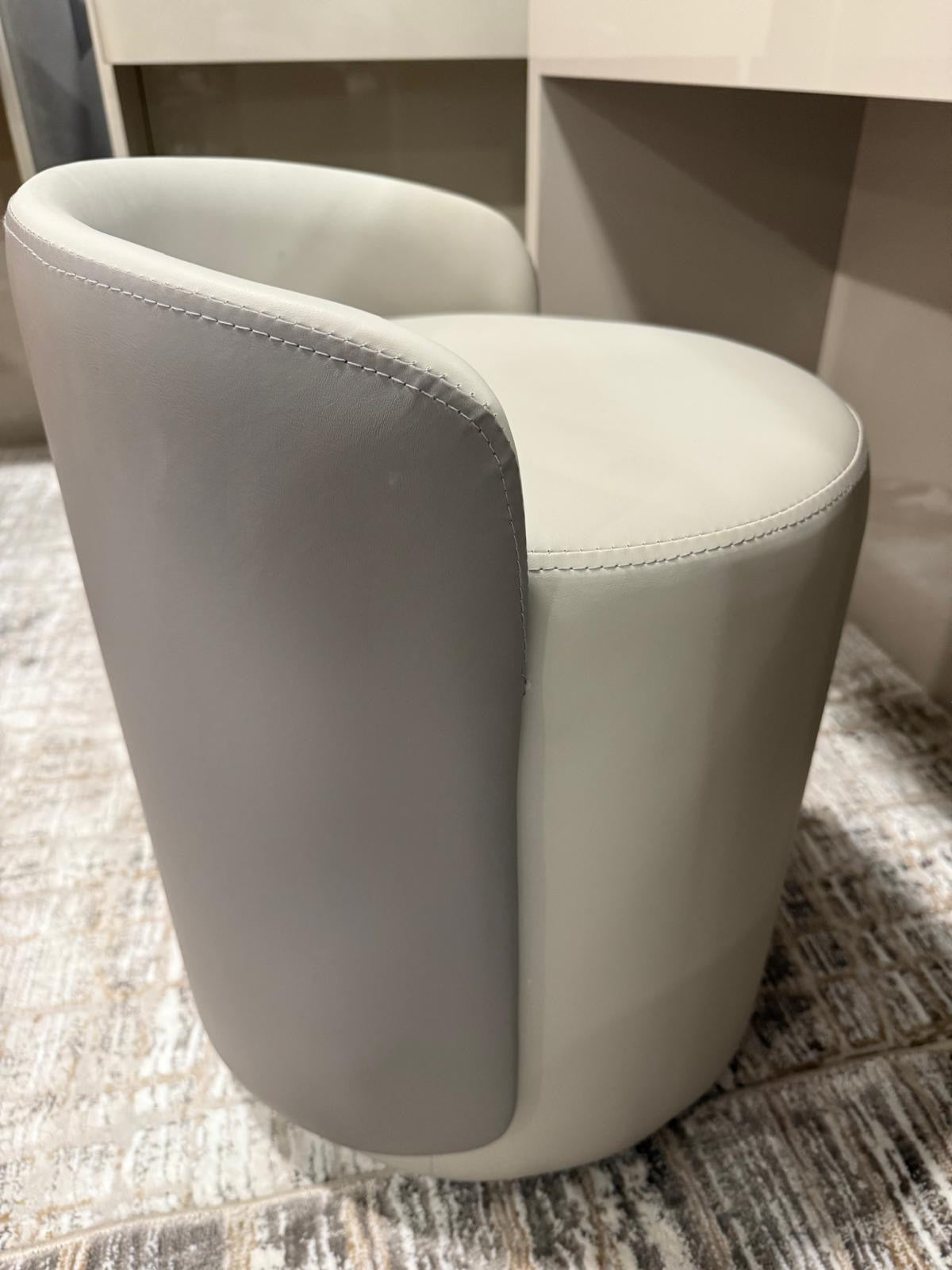 Glam Swivel Vanity Stool