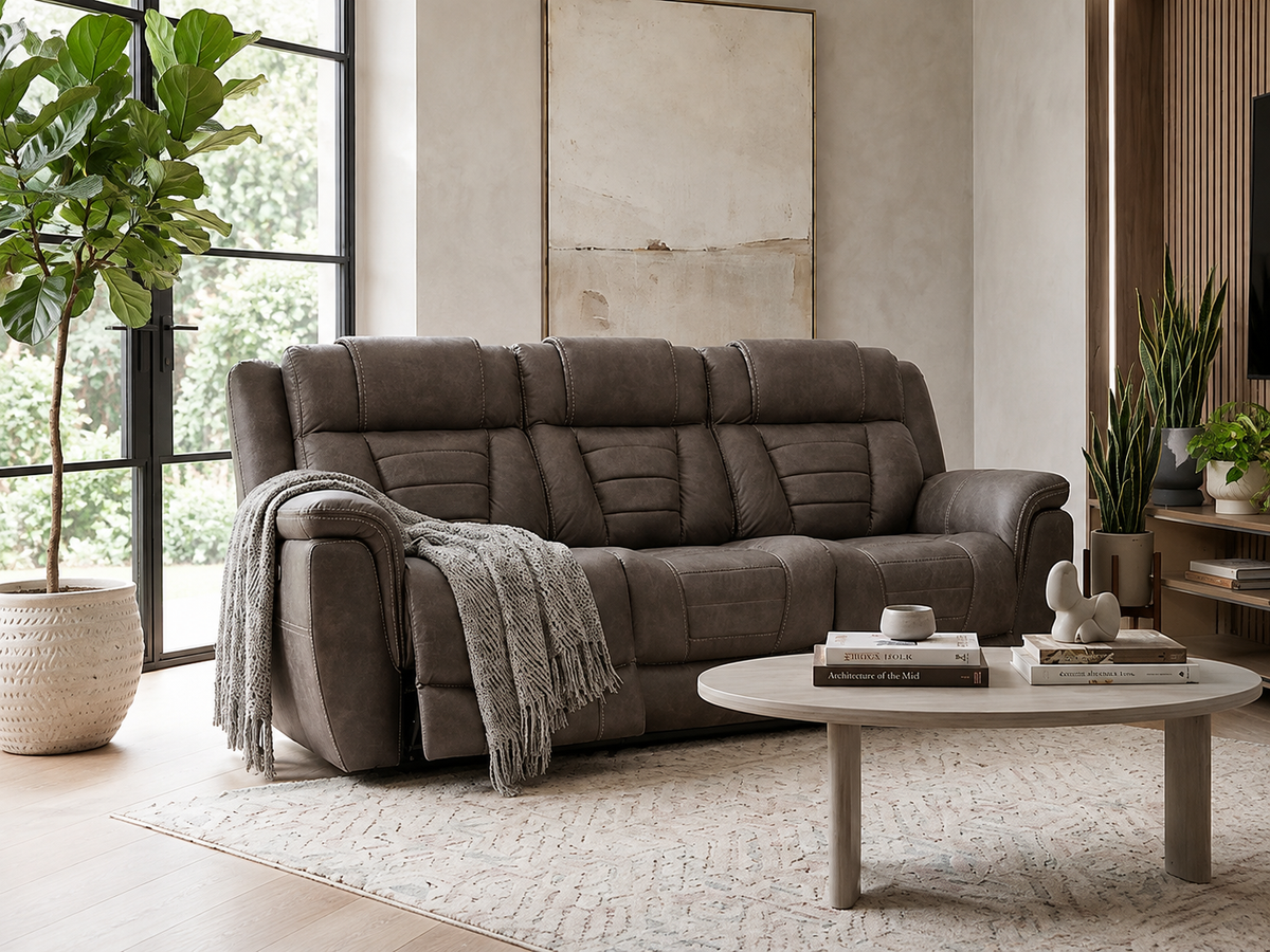 Maddox Electric Recliner Sofa