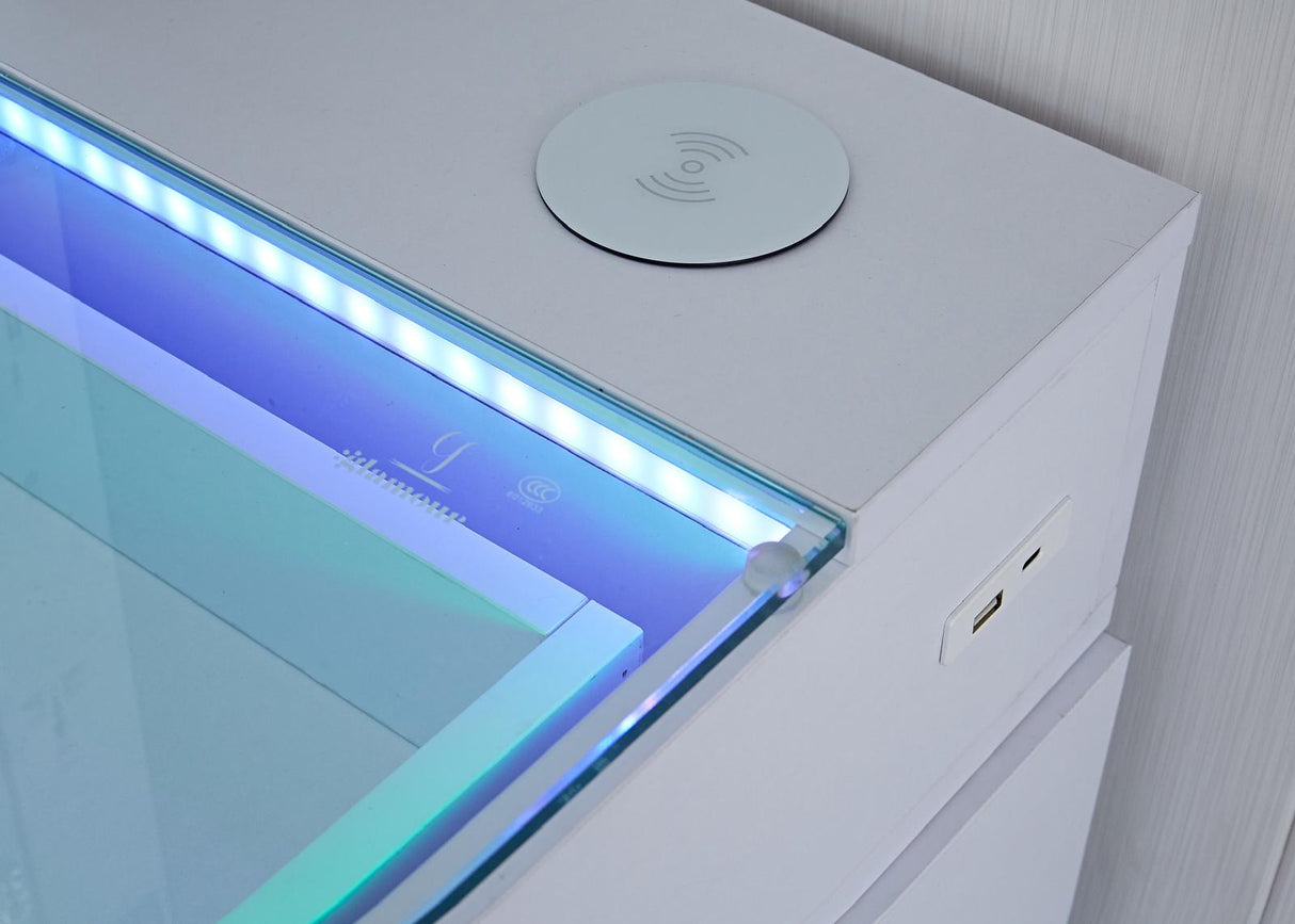 BUNDLE: Glam 6 Drawer and Portrait Mirror