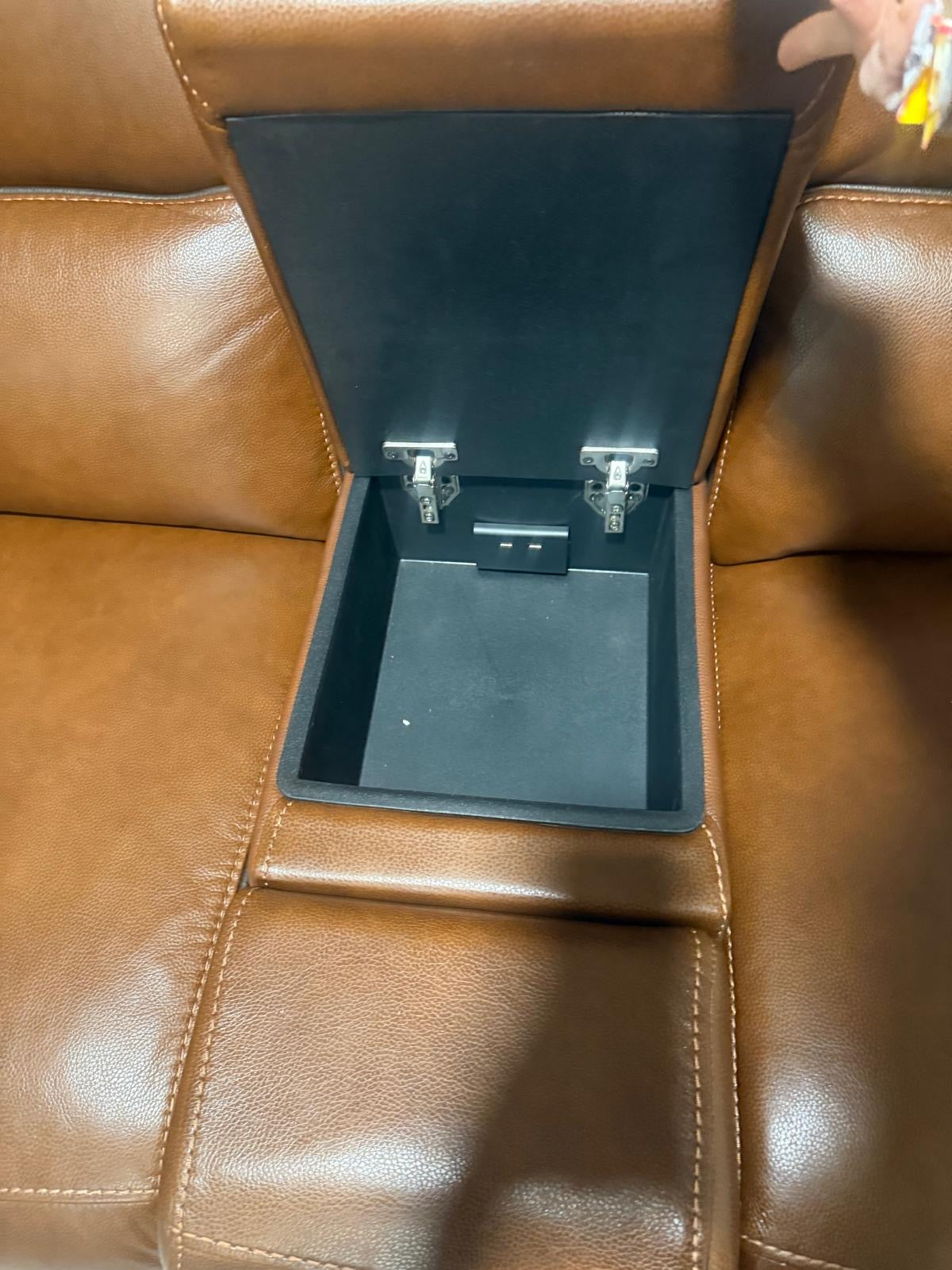 MIAMI LEATHER ELECTRIC RECLINING SUITE 3 and 1