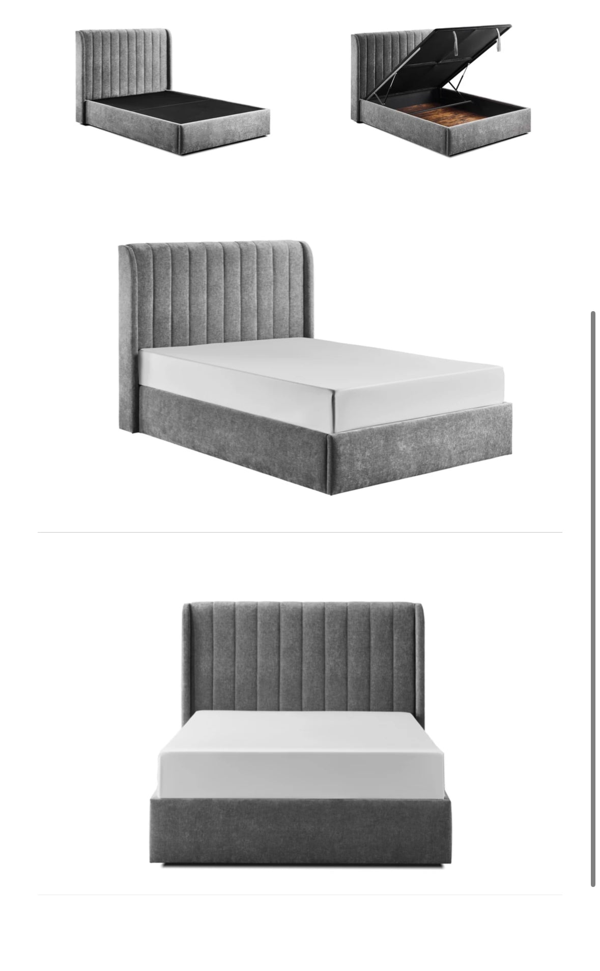 Frida Storage Bedframe