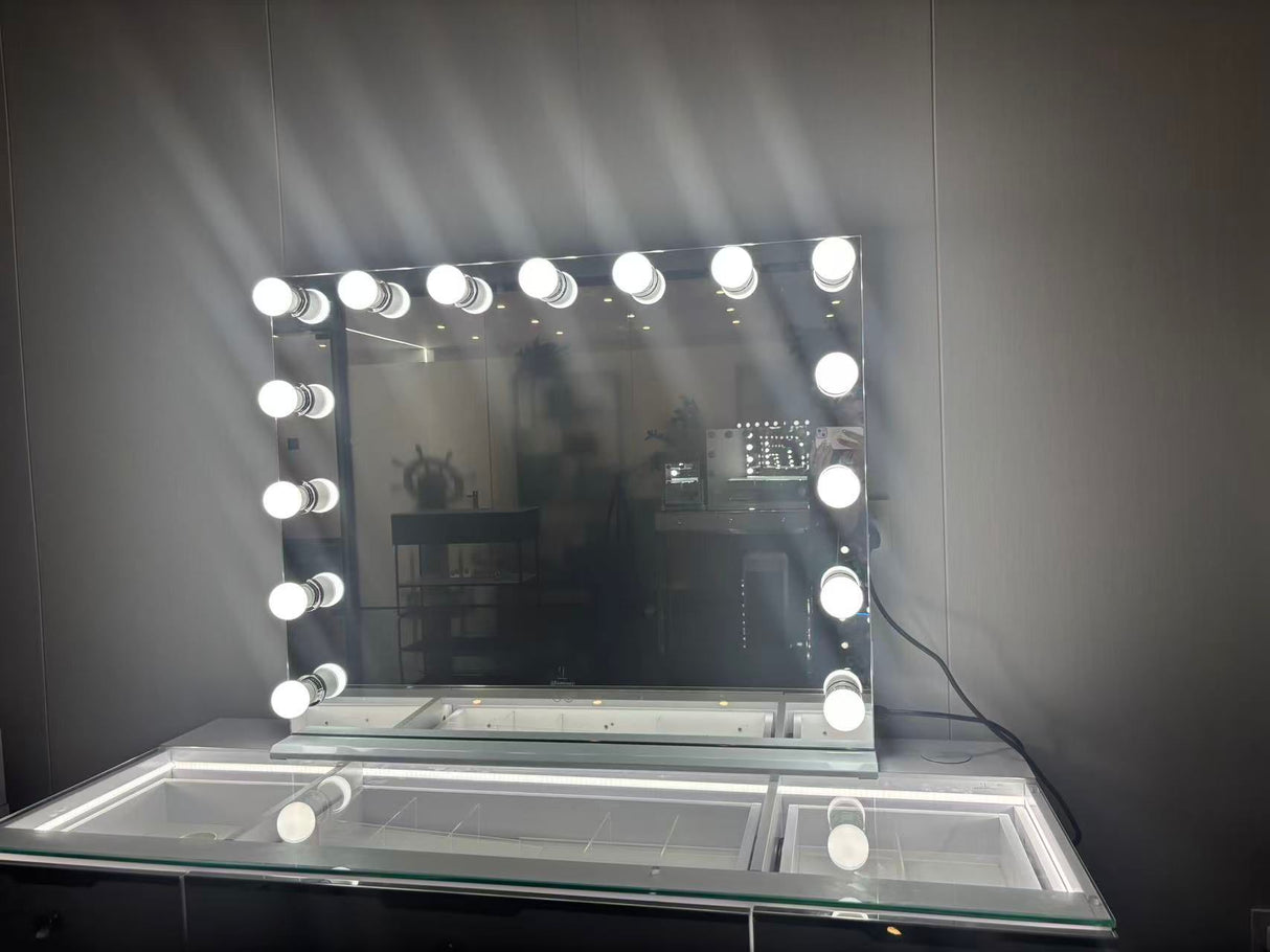 BUNDLE: Glam Pro Max Mirror and Glam Empire Pro Vanity Dresser