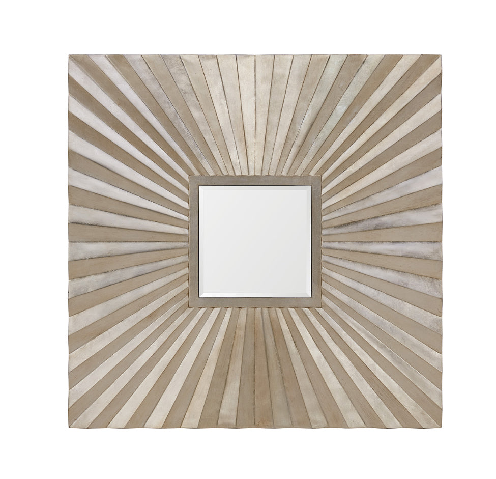 Berlino Square Decor Gold Mirror
