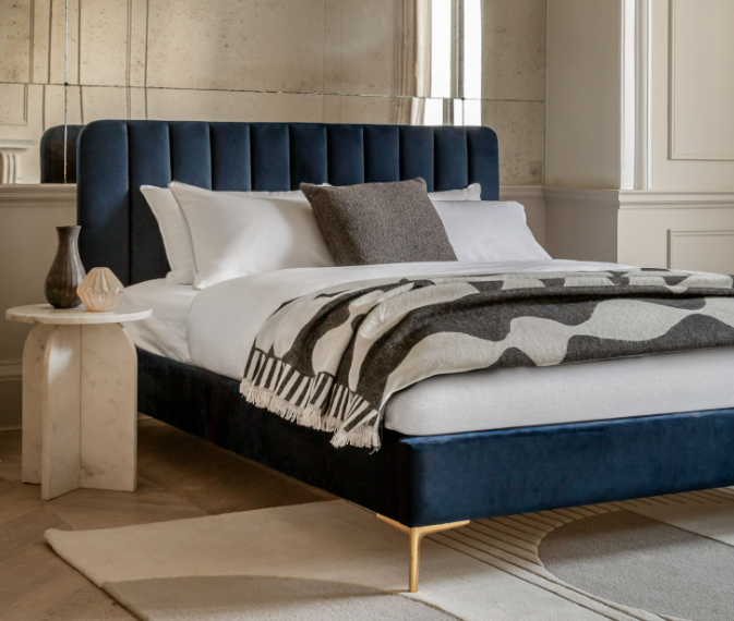 Kensington Bedstead - Indigo