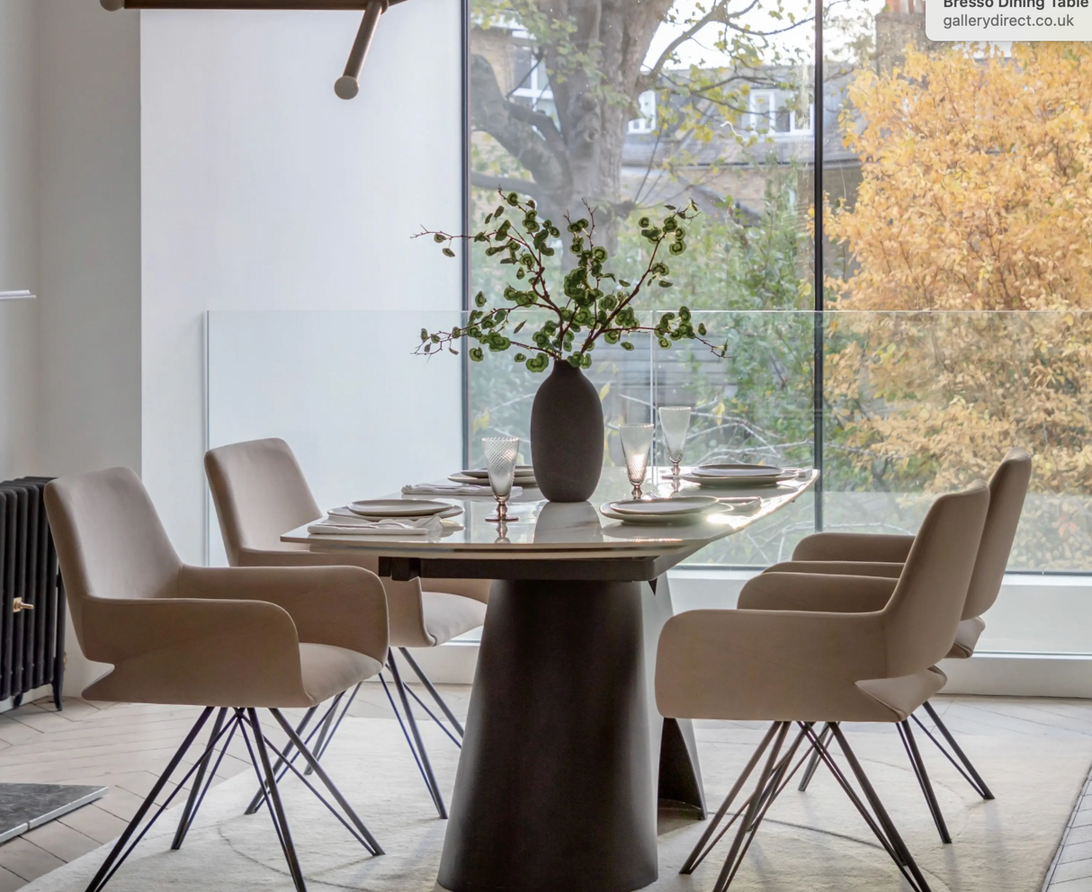 Bresso Extending Ceramic Dining Table