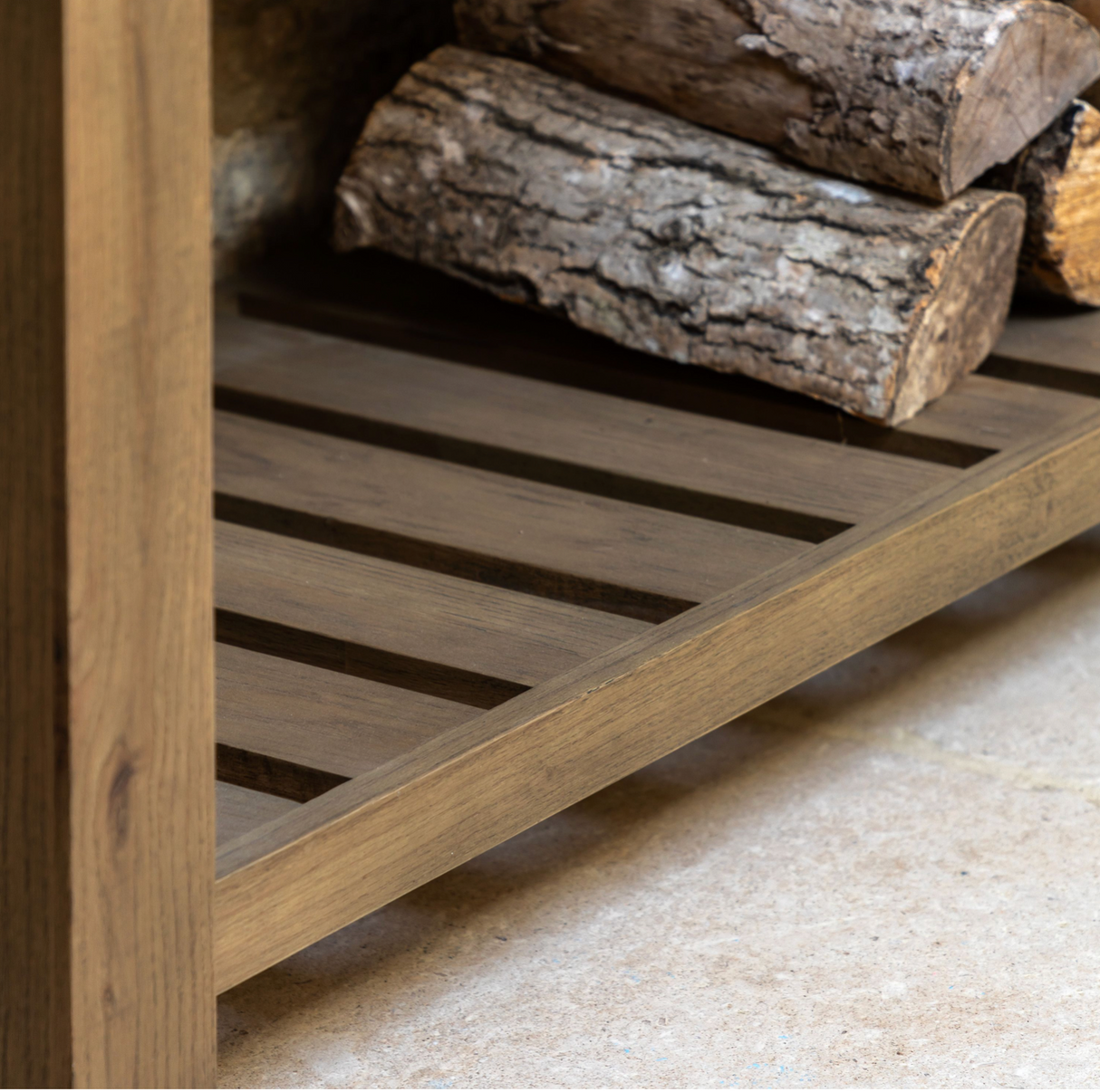 Hardwick large oak kitchen island close up furniture store ni