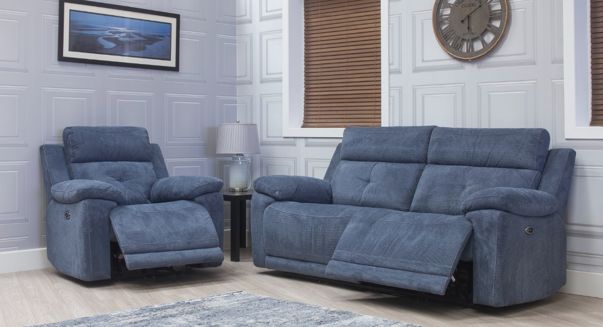 Ancona Electric Recliner Suite