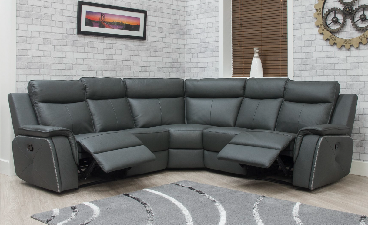 Imperial Full Leather Sofa Suite
