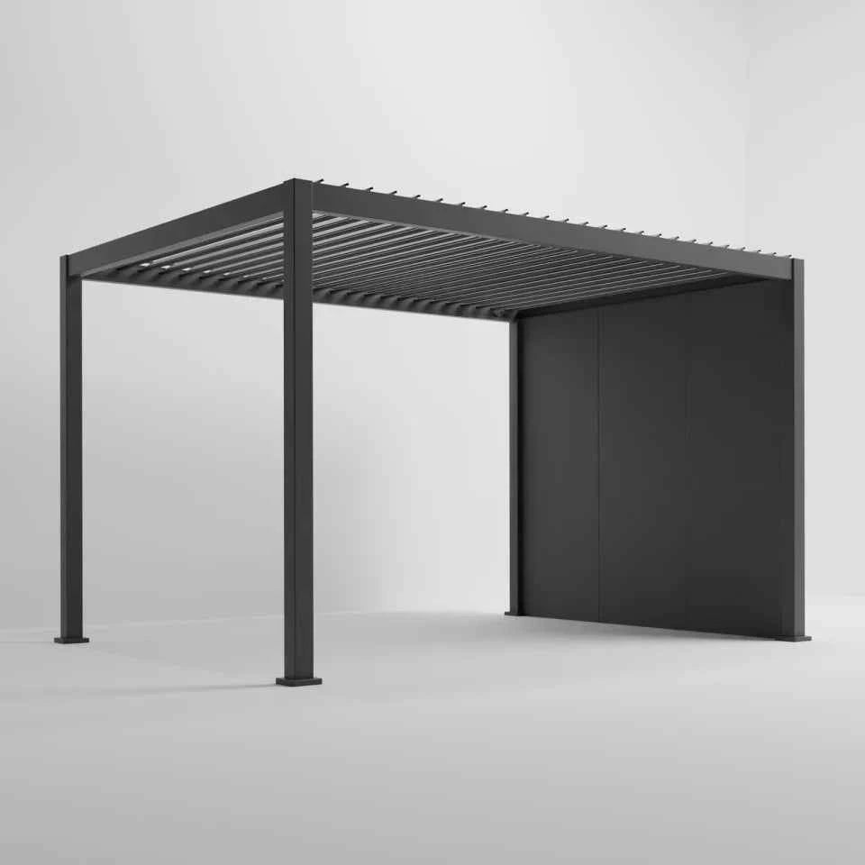 Nova Titan Aluminium Solid Insulated Side Panel - Graphite Grey | Privacy & Weather Protection