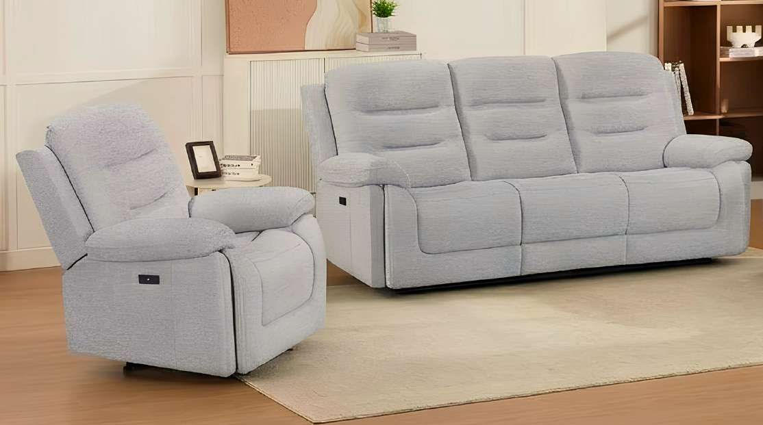 Byron Electric Recliner Sofa