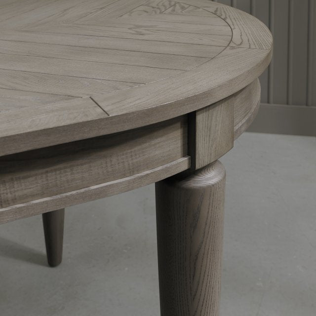 Shop display Marilyn Silver Grey Extending Dining Table 4-6