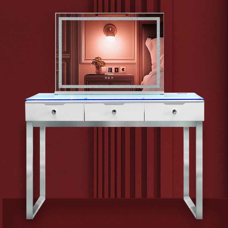 Glam 3 Drawer Vanity Dresser