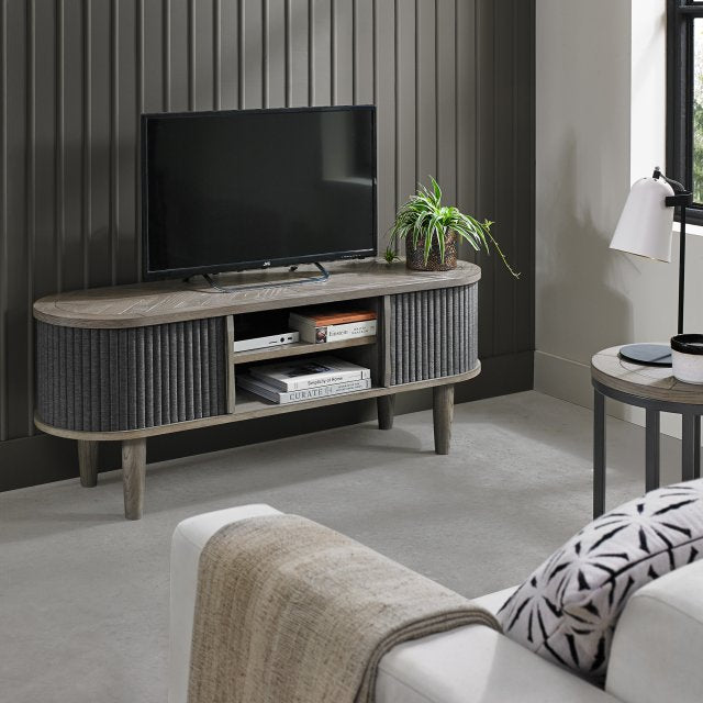 Marilyn Silver Grey Entertainment Unit