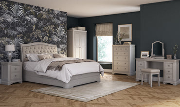 Mabel Bed Upholstered Headboard - 4'6 - Furniture Store NI