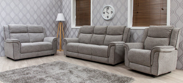 Spencer Grey Fabric Suite