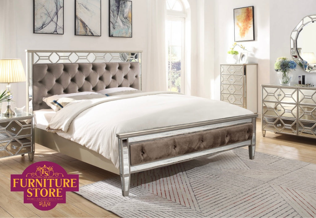 Ferndale metal shop king bed