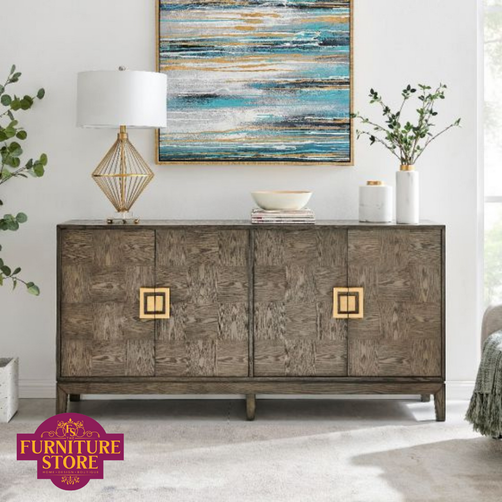 Malta 4 Door Sideboard Living Occasional Furniture Store NI