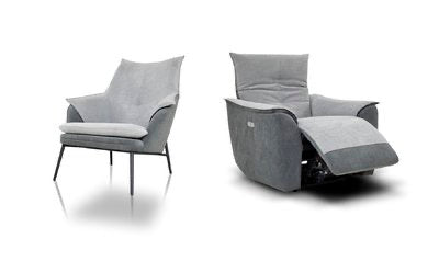 Stefano - Metal/Dark Grey Suite - Furniture Store NI