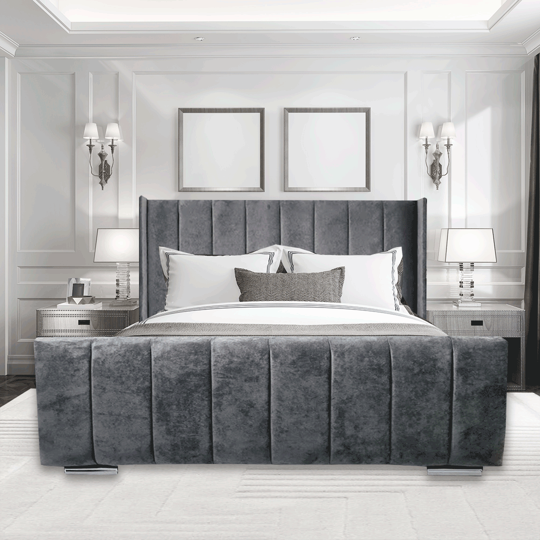 California Wingback Bed Range