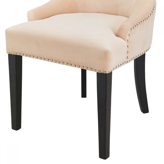 Lion Chair-Cream Velvet - Furniture Store NI