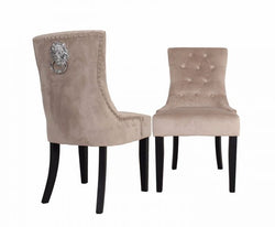 Lion Chair-Cream Velvet - Furniture Store NI
