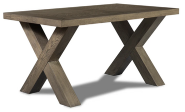X Range - Dining Table Set - 1.8m - Oak/ Dark Oak