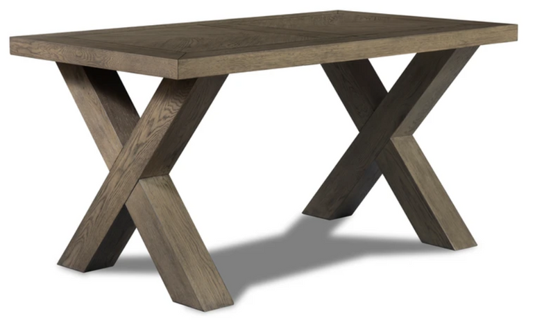 X Range - Dining Table Set - 1.5m - Oak/ Dark Oak