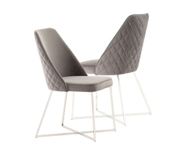 VIP chair grey set of 2