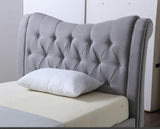 Arizona Linen Sleigh Bed