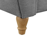 Arizona Linen Sleigh Bed