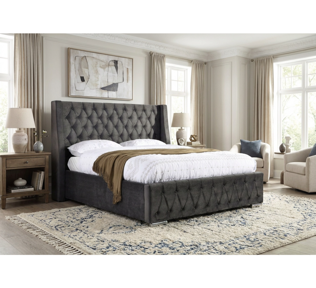 Jersey Velvet Bed