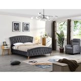 Kingston Velvet Bed
