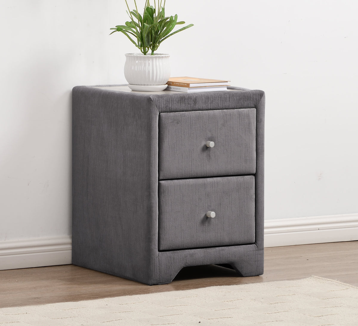 Kilkenny Velvet Bedside Locker