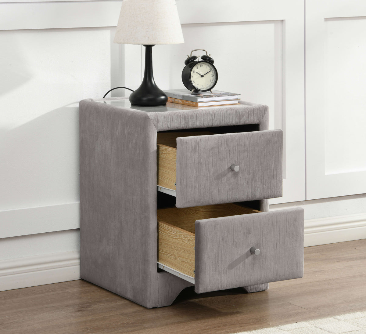 Kilkenny Velvet Bedside Locker