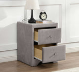 Kilkenny Velvet Bedside Locker