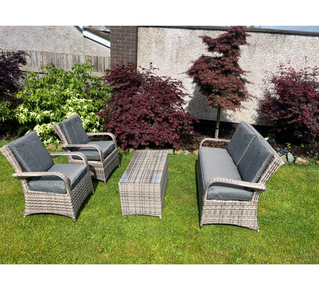 Barcelona Rattan Garden Sofa Set