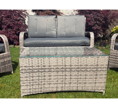 Barcelona Rattan Garden Sofa Set