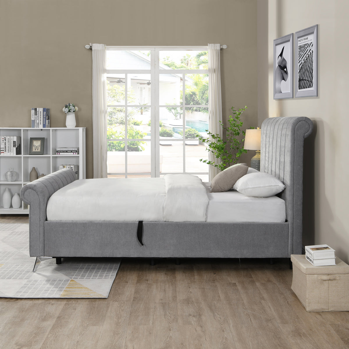Carlow Side-Lift Storage Bed