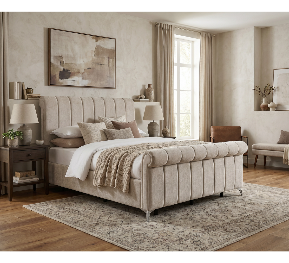 Carlow Side-Lift Storage Bed