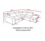 Malta Corner Sofa Bed with Storage